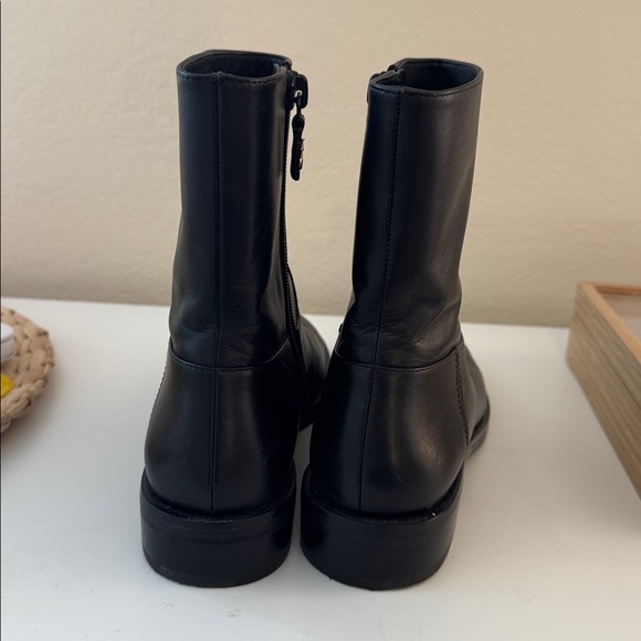 Stuart Weitzmann black ankle boots - Size US 6 - Picture 6 of 10